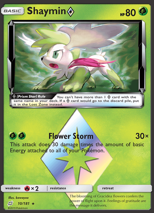Shaymin ◇ - Team Up 010/181