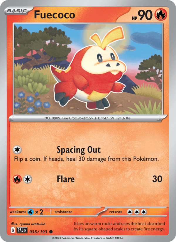 Fuecoco - Paldea Evolved 035/193