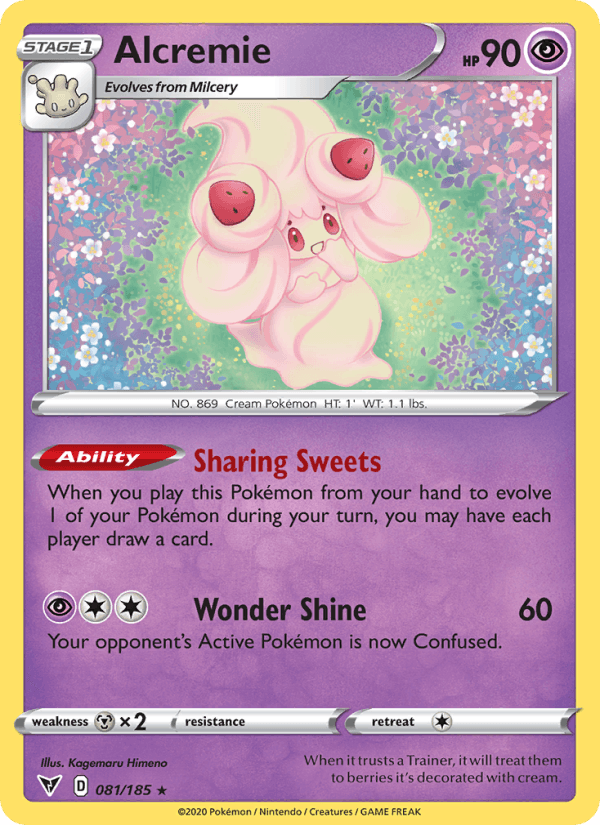 Alcremie - Vivid Voltage 081/185