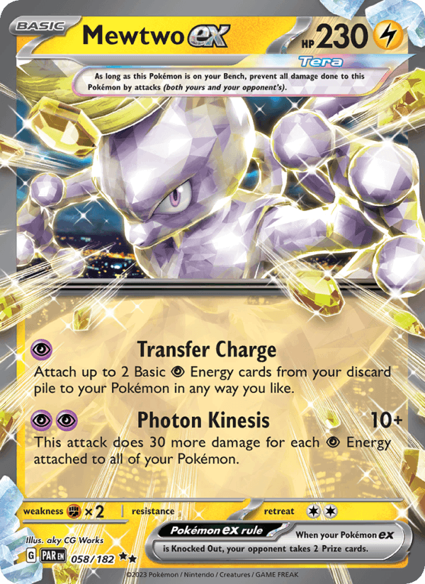 Mewtwo ex - Paradox Rift 058/182