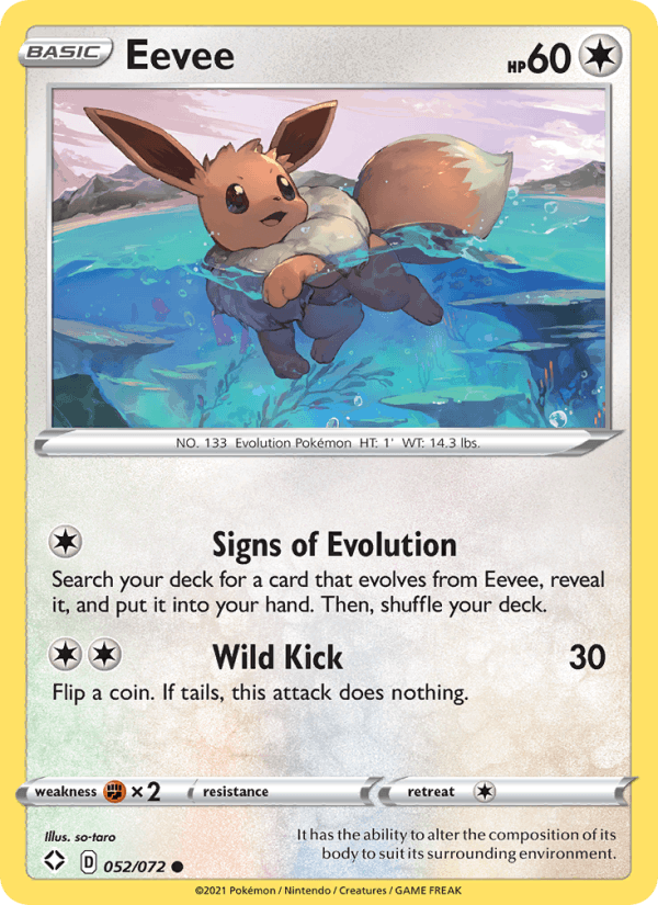Eevee - Shining Fates 052/072