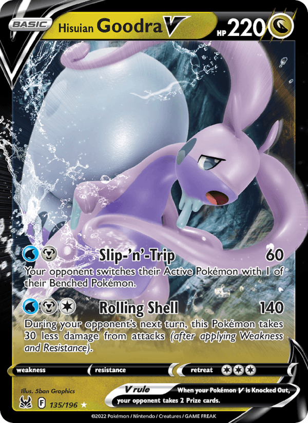 Hisuian Goodra V - Lost Origin 135/196