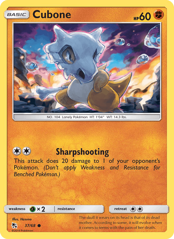 Cubone - Hidden Fates 037/068