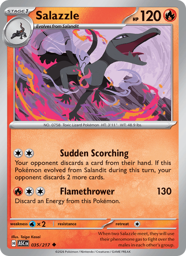Salazzle - Ascended Heroes 035/217