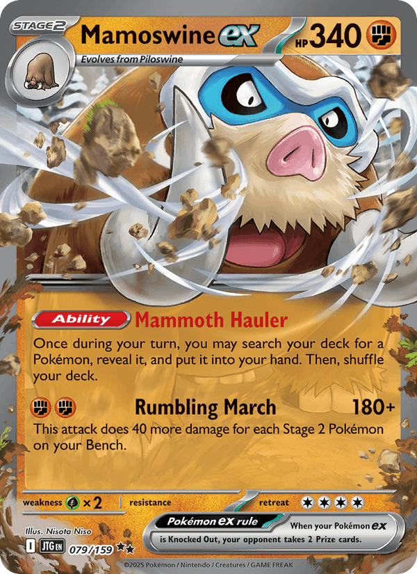Mamoswine ex - Journey Together 079/159