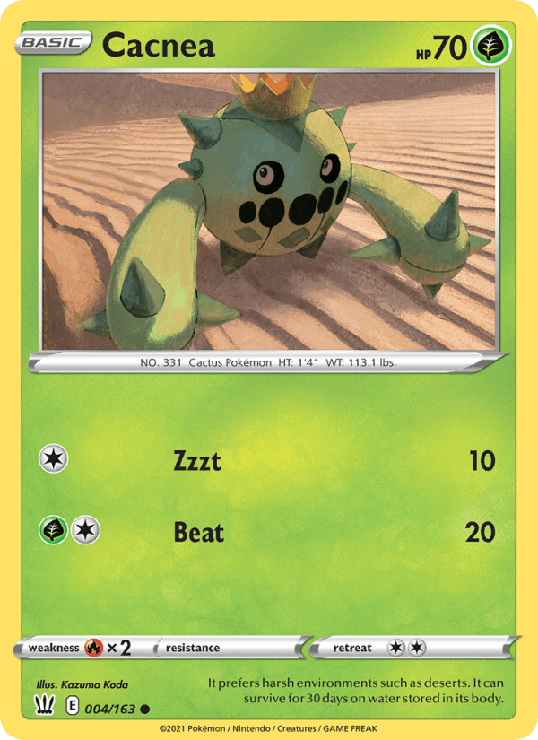 Cacnea - Battle Styles 004/163