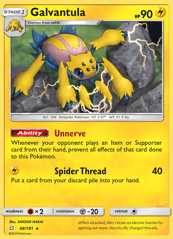 Galvantula - Team Up 048/181
