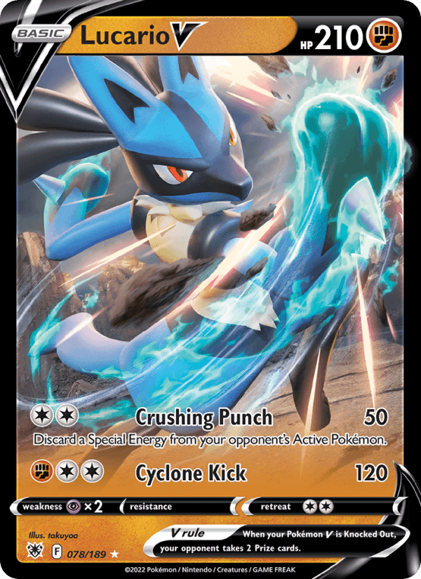 Lucario V - Astral Radiance 078/189
