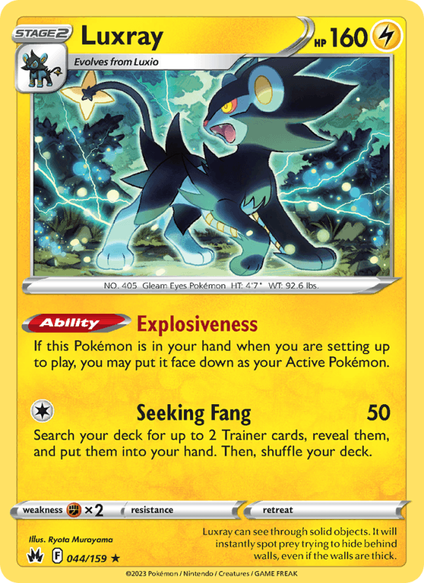 Luxray - Crown Zenith 044/159