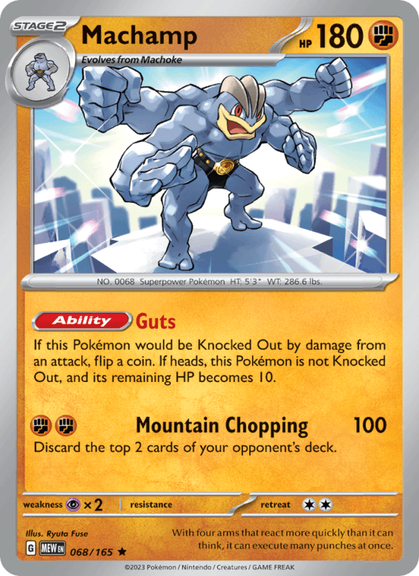 Machamp - 151 068/165