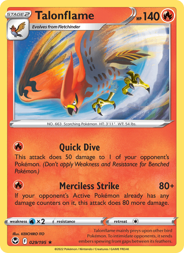 Talonflame - Silver Tempest 029/195