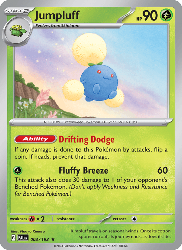 Jumpluff - Paldea Evolved 003/193
