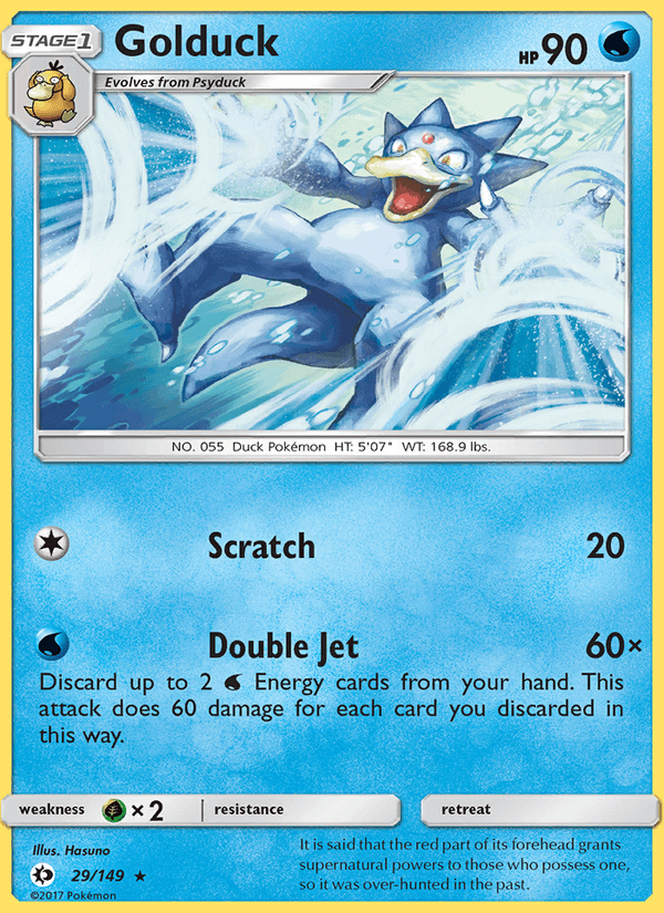 Golduck - Sun & Moon 029/149