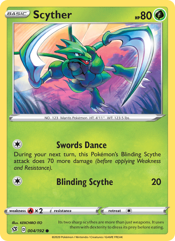 Scyther - Rebel Clash 004/192