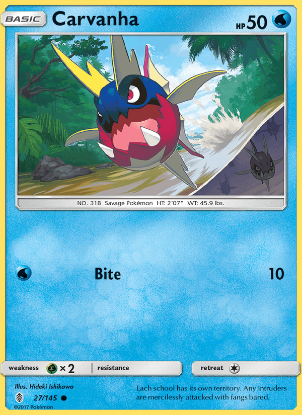 Carvanha - Guardians Rising 027/145