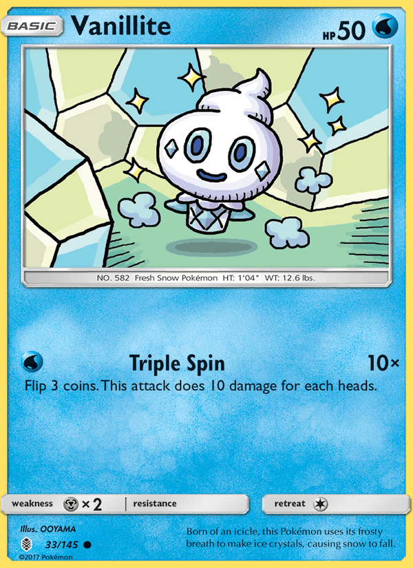 Vanillite - Guardians Rising 033/145