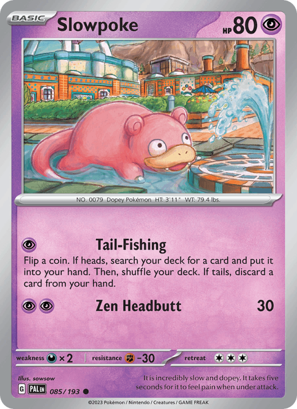 Slowpoke - Paldea Evolved 085/193