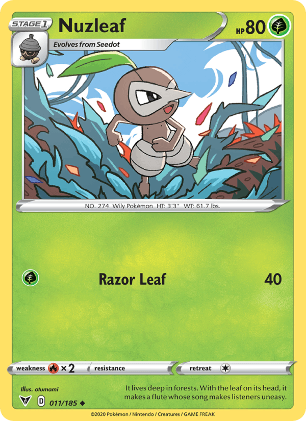 Nuzleaf - Vivid Voltage 011/185
