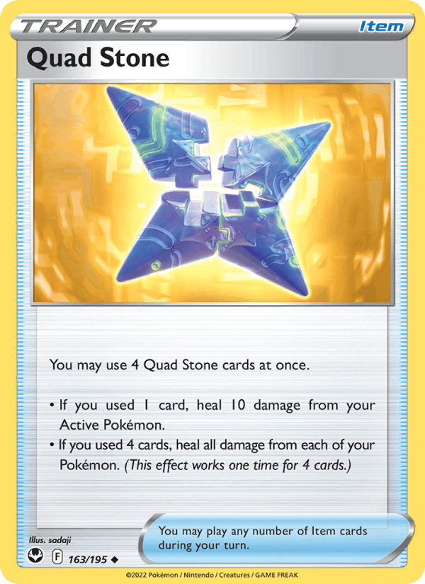 Quad Stone - Silver Tempest 163/195