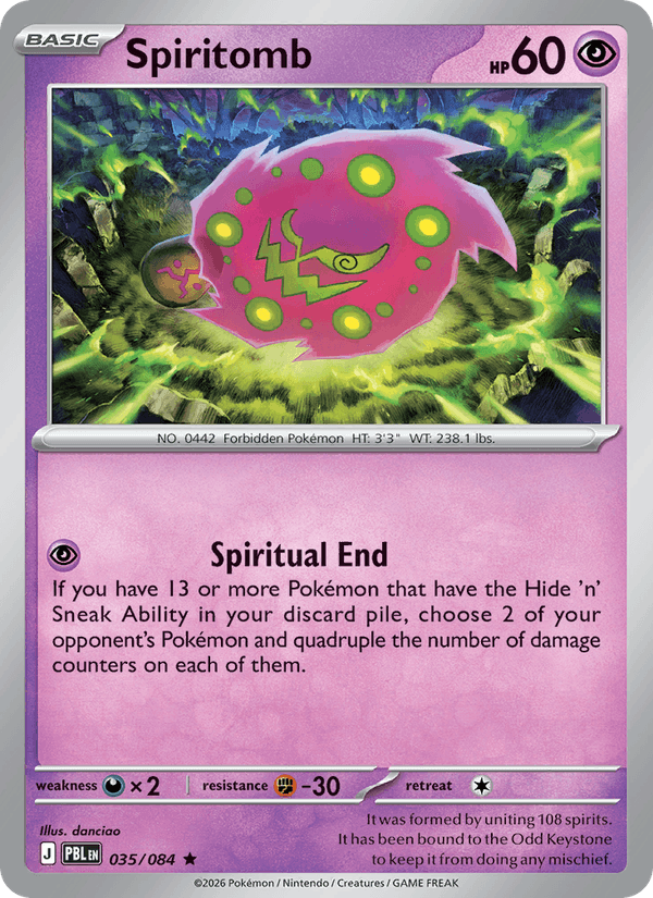 Spiritomb - Pitch Black 035/084