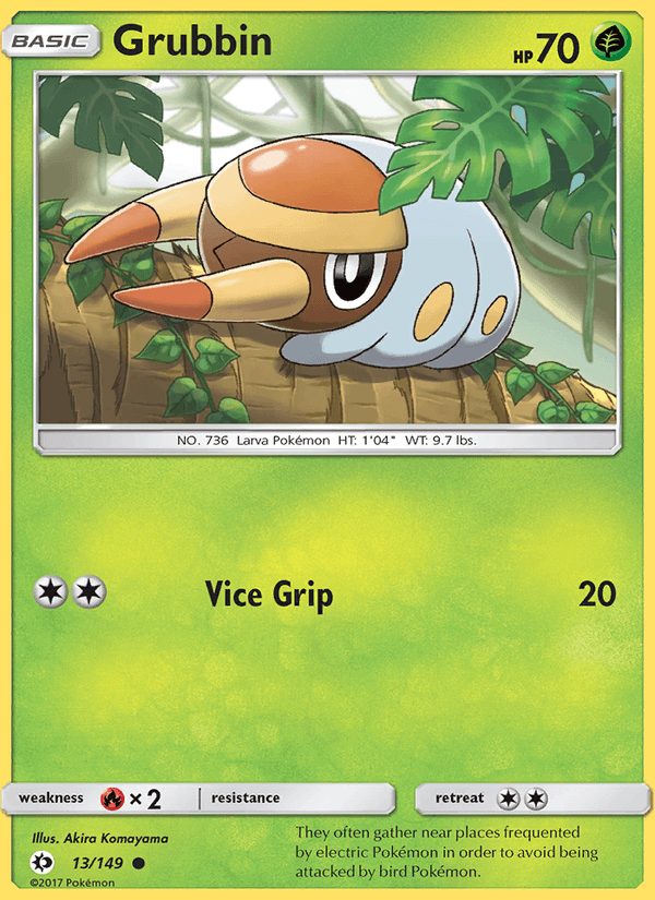 Grubbin - Sun & Moon 013/149