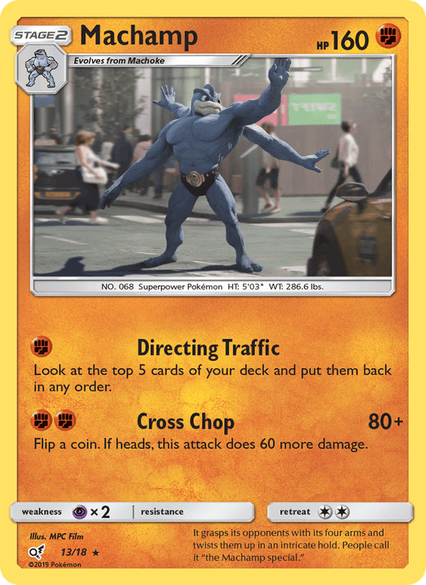 Machamp - Detective Pikachu 013/018