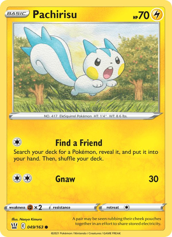 Pachirisu - Battle Styles 049/163