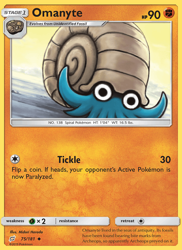 Omanyte - Team Up 075/181