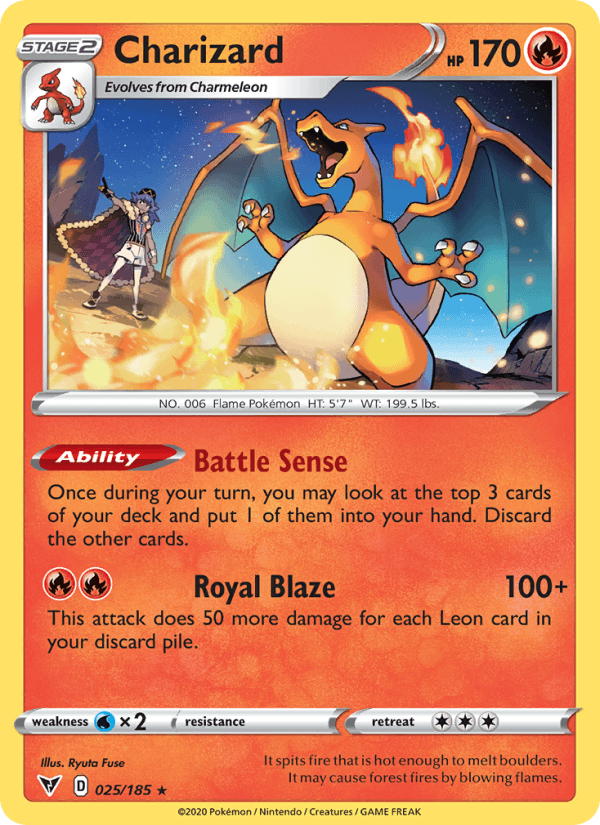 Charizard - Vivid Voltage 025/185