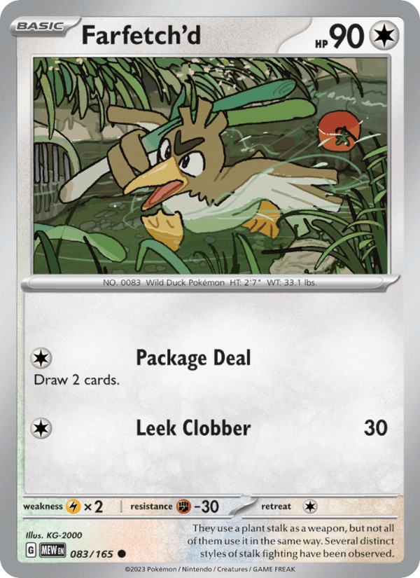 Farfetch'd - 151 083/165