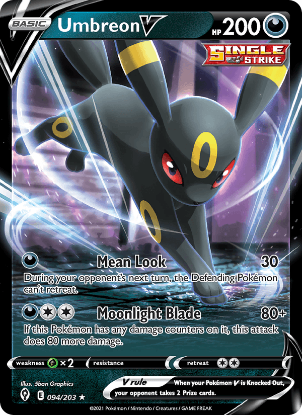 Umbreon V - Evolving Skies 094/203