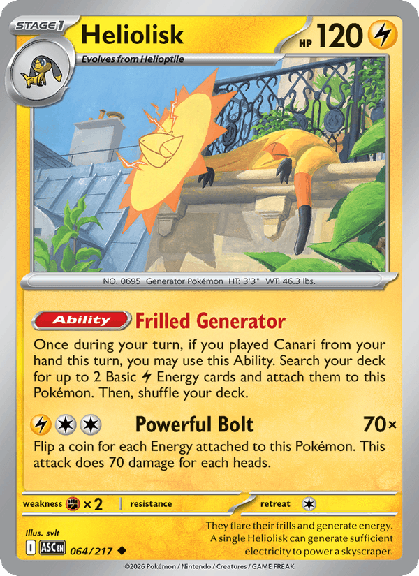 Heliolisk - Ascended Heroes 064/217