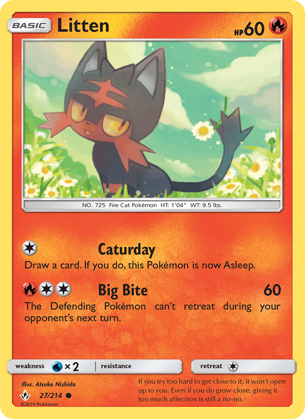 Litten - Unbroken Bonds 027/214