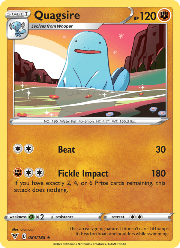 Quagsire - Vivid Voltage 084/185