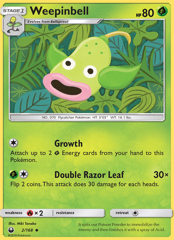 Weepinbell - Celestial Storm 002/168