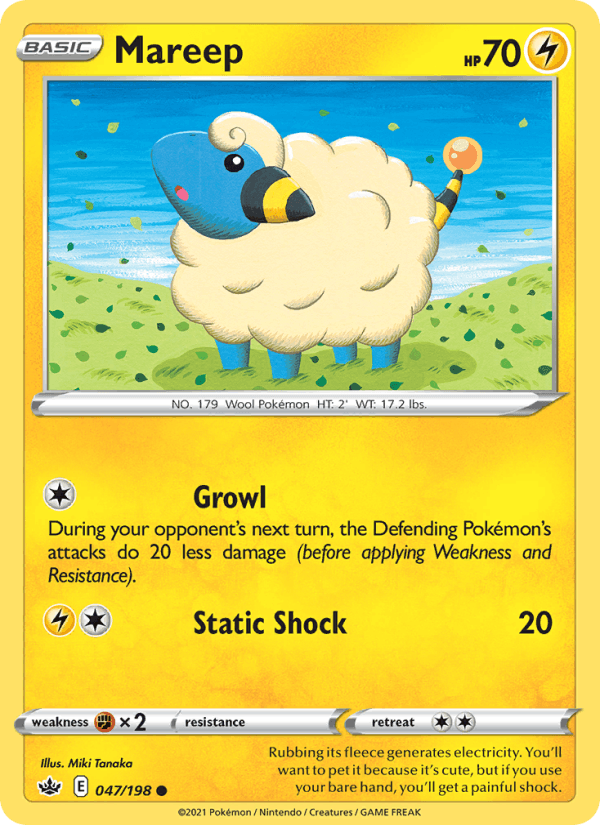 Mareep - Chilling Reign 047/198