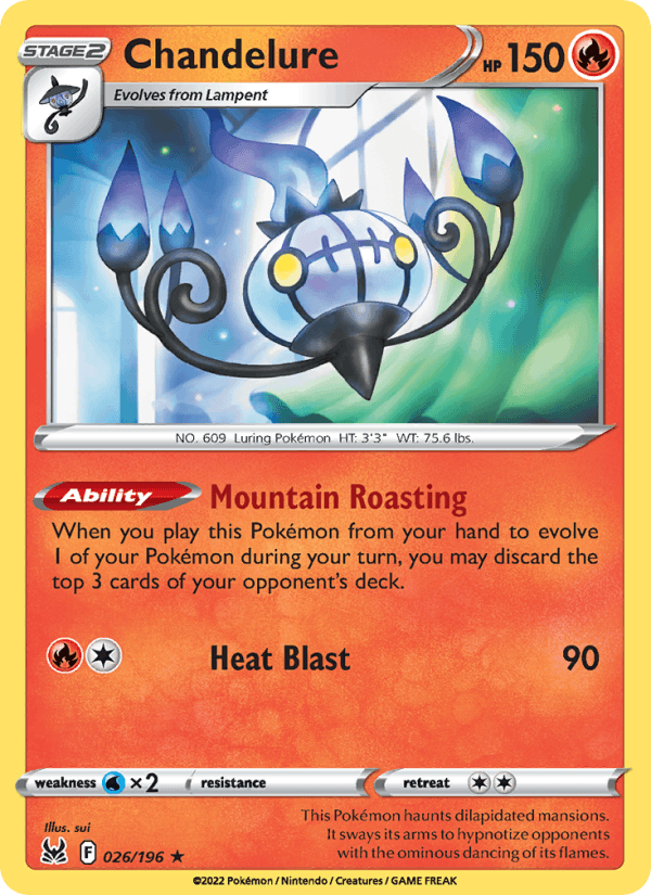 Chandelure - Lost Origin 026/196