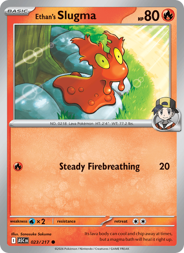 Ethan's Slugma - Ascended Heroes 023/217