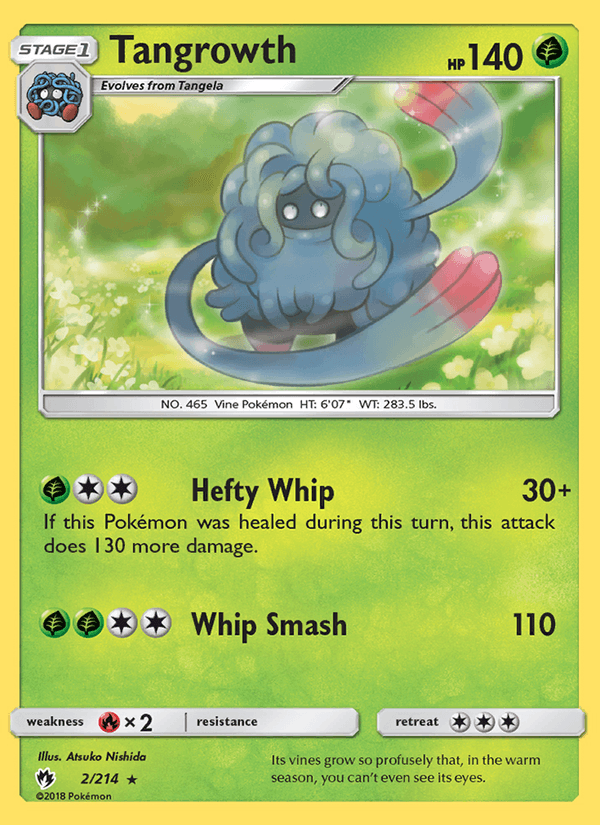 Tangrowth - Lost Thunder 002/214