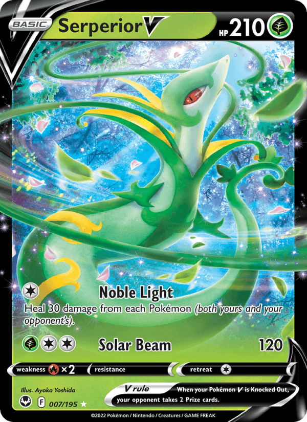 Serperior V - Silver Tempest 007/195