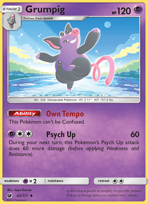 Grumpig - Crimson Invasion 042/111