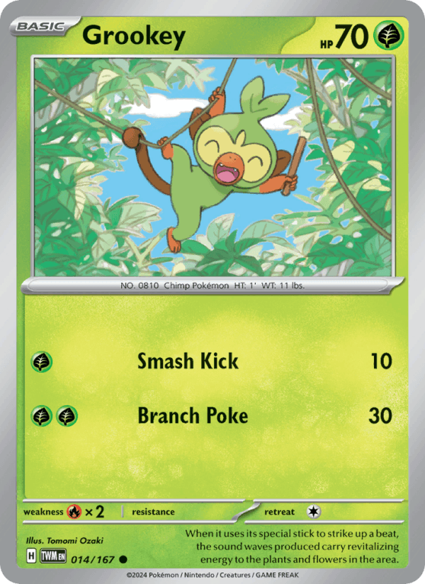 Grookey - Twilight Masquerade 014/167