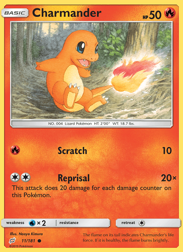 Charmander - Team Up 011/181