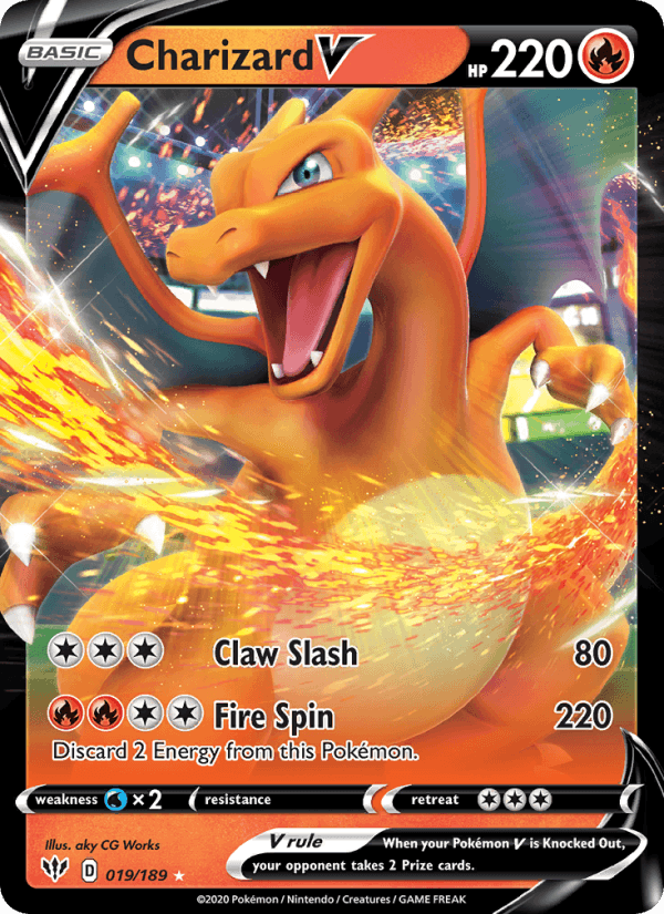 Charizard V - Darkness Ablaze 019/189