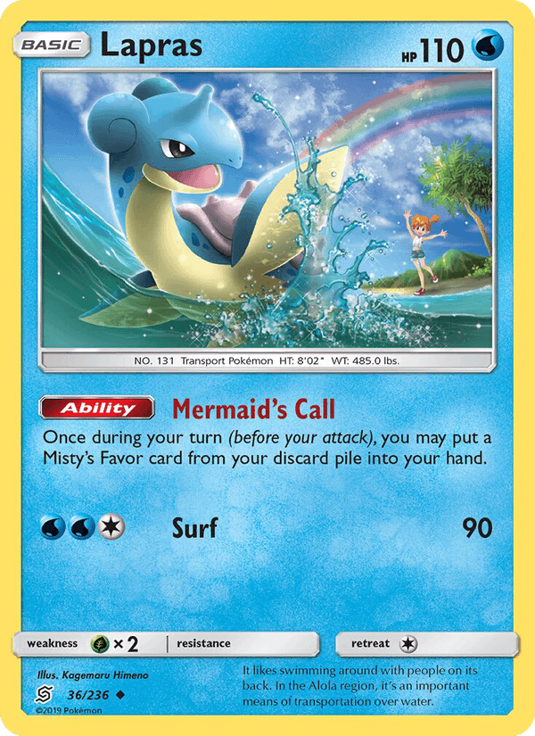 Lapras - Unified Minds 036/236