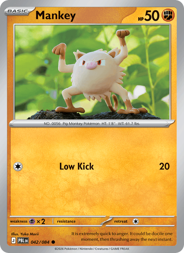 Mankey - Pitch Black 042/084