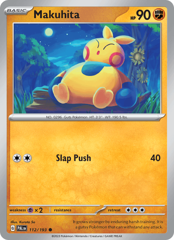 Makuhita - Paldea Evolved 112/193