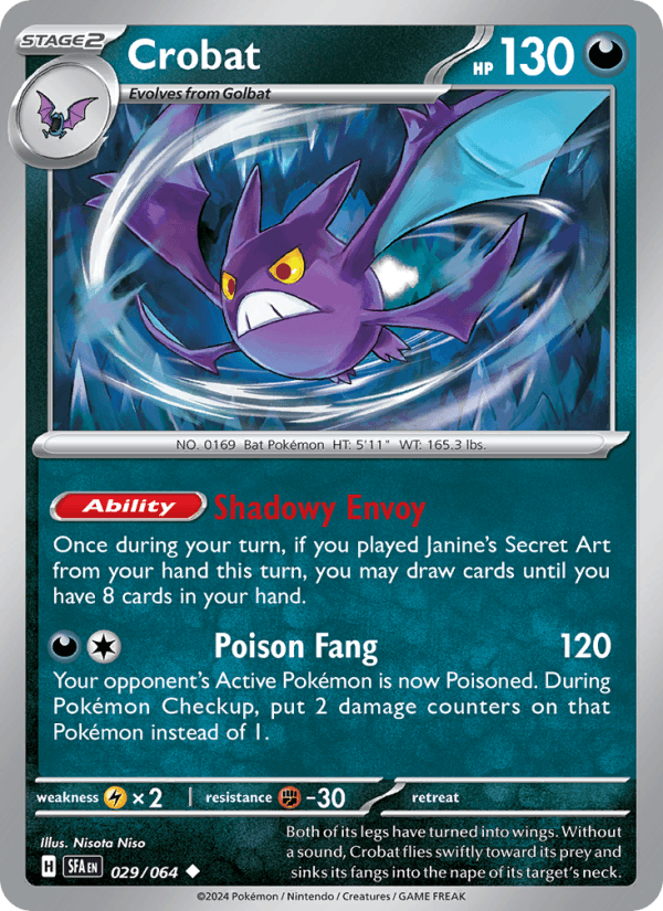 Crobat - Shrouded Fable 029/064