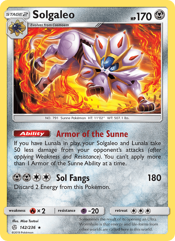 Solgaleo - Cosmic Eclipse 142/236