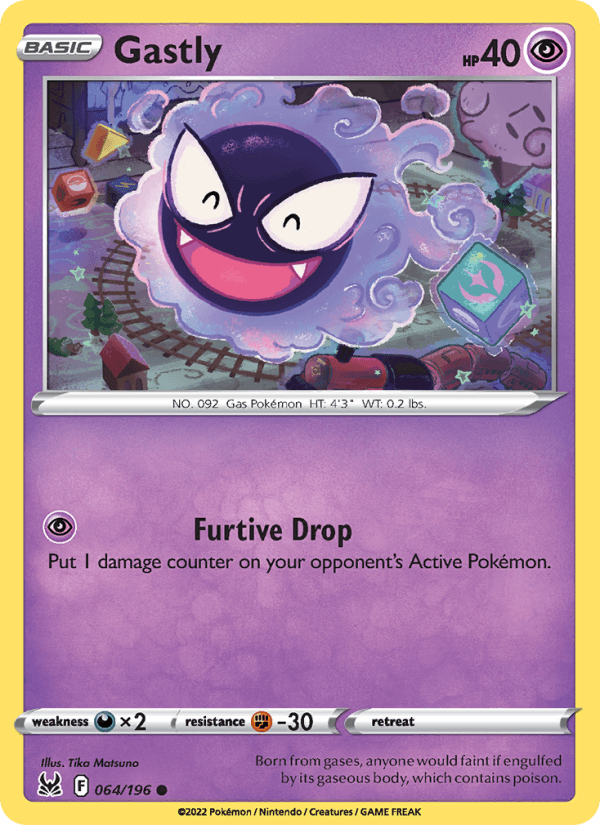 Gastly - Lost Origin 064/196